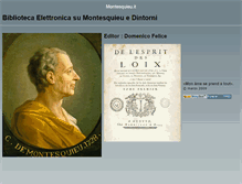 Tablet Screenshot of montesquieu.it